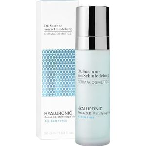 Dr. Susanne von Schmiedeberg Hyaluronic Anti-A.G.E. Mattifying Fluid Gezichtscrème 50 ml