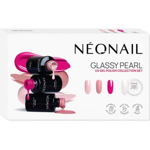 Glassy Pearl Collection Set - Gellak - Roze - 3 x 3 ml