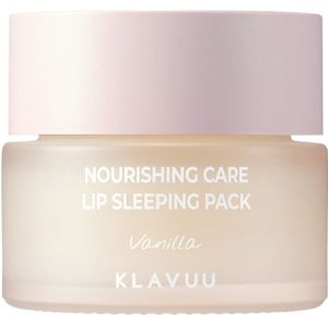 Klavuu - Nourishing Care Lip Sleeping Pack - Vanille - Lippenmasker