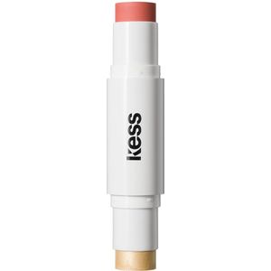 Kess Berlin Blush & Glow Duo Stick 11 g Coral Blush + Champagne Glow Highlighter