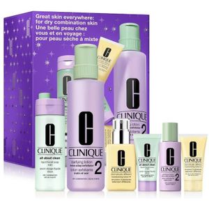 Clinique - Great Skin Everywhere Set - Gezichtsverzorgingssets - Voor Droge Combinatie Huid