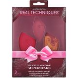 Real Techniques - Miracle Complexion - Make-up Spons - 3-Piece Set - Latexvrij - Vegan