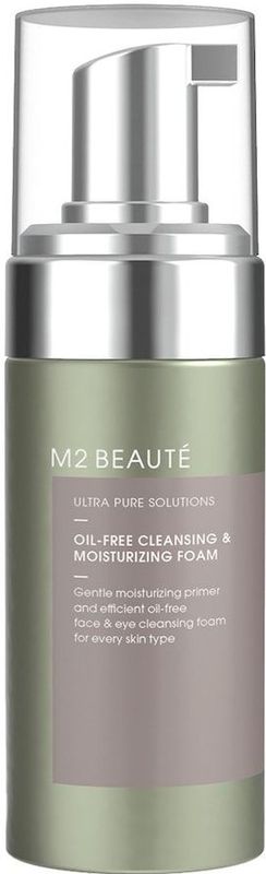 M2 Beauté - Cleansing & Moisturizing Foam - 100 ml - Olievrij Reinigingsschuim