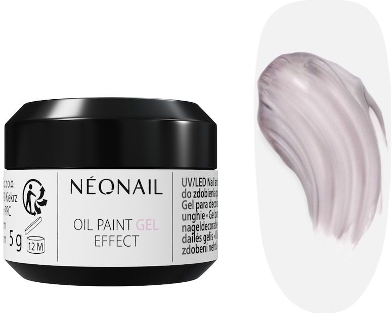 Oil Paint Gel Effect - Grijs - Nagelversiering - 5 g - Quiet Impression