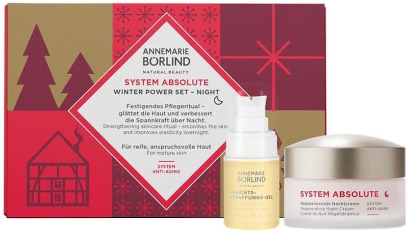 ANNEMARIE BÖRLIND - SYSTEM ABSOLUTE - Winter Power Set - Nachtcrème 50 ml + Gezichtsverstevigende Gel 15 ml