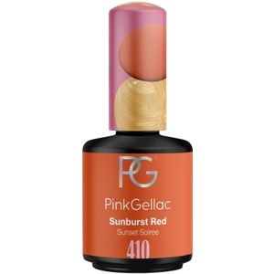 Pink Gellac Gel Nagellak 15 ml 410 Sunburst Red