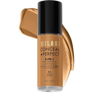 Milani 2-in-1 Concealer + Foundation 30 ml 11 - Amber