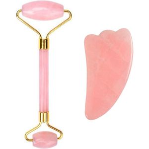 UNIQ Jade Roller + Guasha Stone Gezichtsmassage