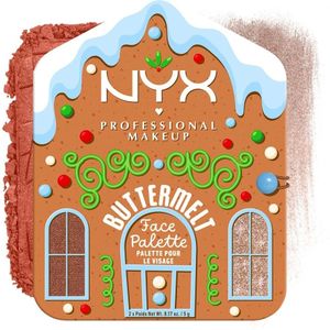 NYX Professional Makeup - Buttermelt Gezichtspalet - Blush en Highlighter - Limited Edition
