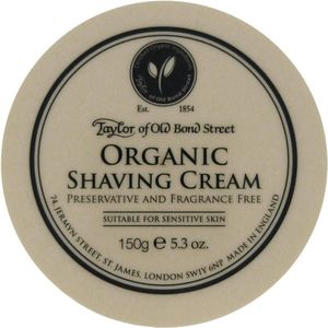 Taylor of Old Bond Street Organic Shaving Cream Scheren 150 g Heren