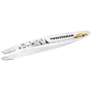 Tweezerman Mini Slant Tweezer New York Pincetten 1 stuk