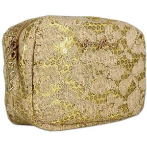 Douglas Accessoires Make-up boxje kant beige Penselenhouders 1 stuk