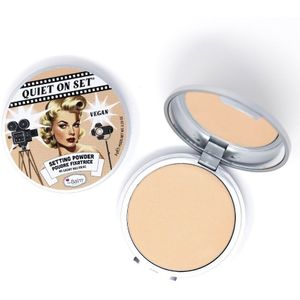 theBalm Setting Powder Quiet on Set 03 Medium Neutral Poeder 96 g 02 Light Neutral