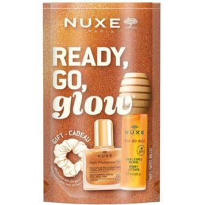NUXE - Huile Prodigieuse Or - Make-up Set - 10 ml - Rêve de Miel Lippenhoning - 10 ml