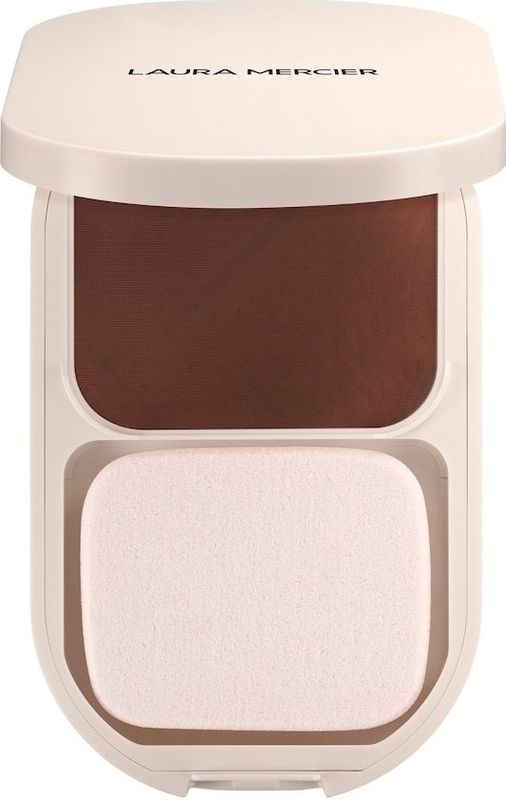 Laura Mercier - Real Flawless Feather Matte Powder Foundation - 7N Bonbon - Compact Foundation - 8 g