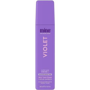 MineTan - Violet Self Tan Foam - 200 ml - Zelfbruiner