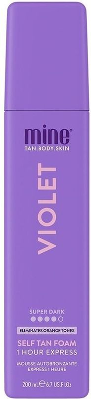 MineTan - Violet Self Tan Foam - 200 ml - Zelfbruiner