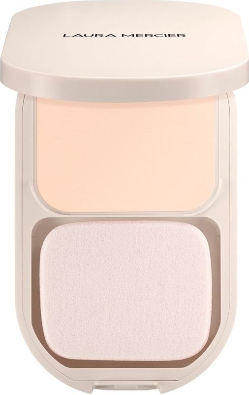 Laura Mercier - Real Flawless Feather Matte Powder Foundation - 0N Chantilly - Compact Foundation - 8 g
