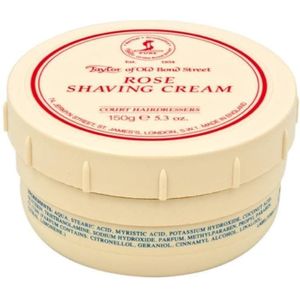 Taylor of Old Bond Street Shaving Cream Rose Scheren 150 g Heren