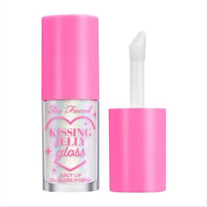 Too Faced - Kissing Jelly Lip Oil Gloss - Lipgloss - Strawberry Frosting - 4.5 ml