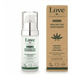 Love Ethical Beauty Gentle Shea Butter Gezichtscrème 30 ml