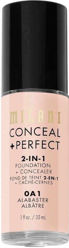 Milani 2-in-1 Concealer + Foundation 30 ml 0A1 Alabaster