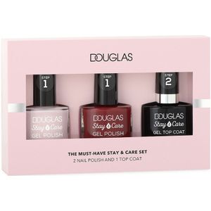 Douglas Collection - Stay & Care Set - Nagellak - Multicolor - 3 x 10ml