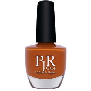 PJR Care 16 Free & Vegan Nail Polish Nagellak 15 ml Life is beautiful - oranje|orange