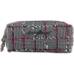 Douglas Accessoires Make-up tasje ruitje pink Penselenhouders 1 stuk