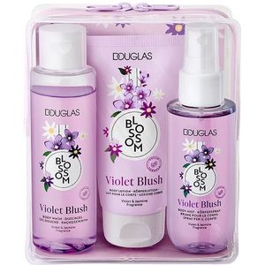 Douglas - Blossom Violet Blush - Travel Set - Douchegel
