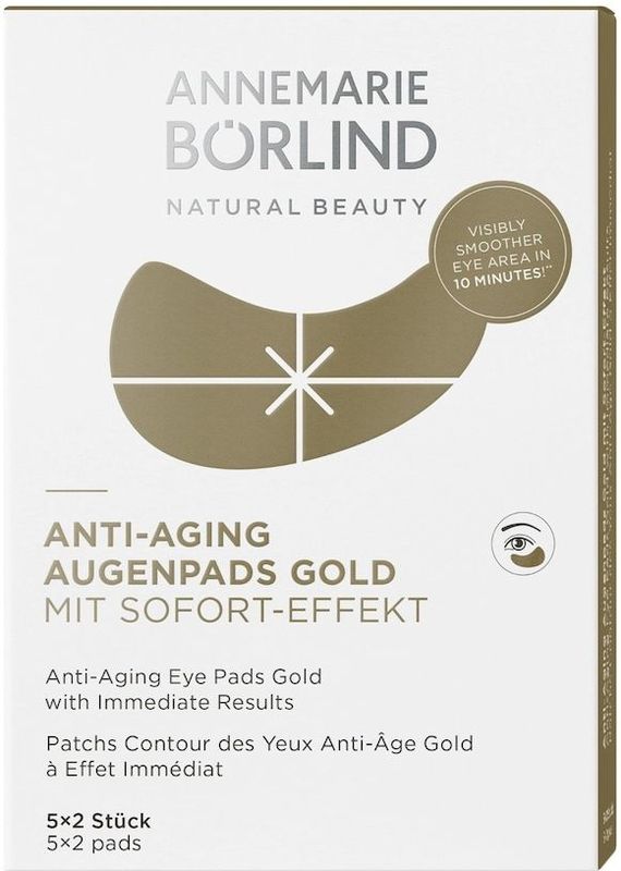 ANNEMARIE BÖRLIND - Oogverzorging - Anti-aging Oogpads - Goud - 2 Stk.