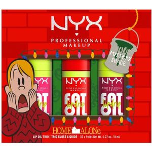 NYX Professional Makeup Holiday Collection Home Alone Fat Oil Lip Drip Trio Lipgloss Trio 2