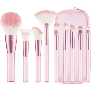 Technique Pro Translucent Perfection Makeup Brush Set Penselensets Pink