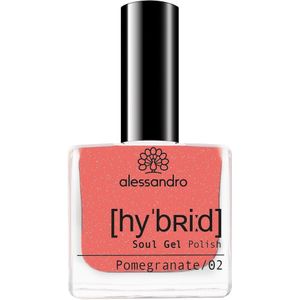 Alessandro Hybrid Soul Gel Polish Nagellak 8 ml Pomegranate