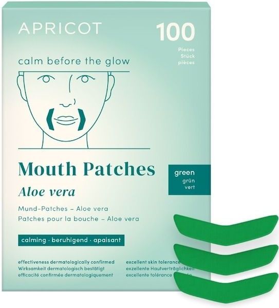 Apricot - Mondpleisters - Met Aloë Vera - 100 Stuks