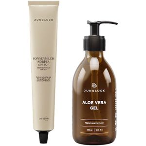 Junglück VOOR & NA DE ZON LICHAAM COMBO Zonbescherming