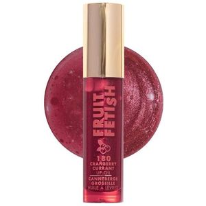 Milani Fruit Fetish Lip Oil Lipolie 4 ml Donkerrood Dames