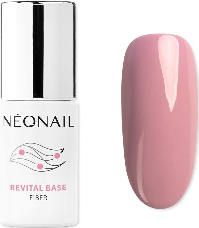 Gellak - Revital Base Fiber Warm Cover - 7,2 ml - Nagellak