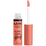 Nyx Professional Makeup Butter Gloss Bling Dripped Out - Roze - 8ML