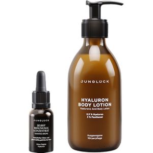 Junglück Tanning Drops Hyaluron Body Lotion - cadeauset Lichaamsverzorgingssets 255 ml