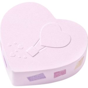 Douglas Collection Seasonal Love All Over Rainbow Heart Bath Fizzer Badzout & Bruisballen 120 g