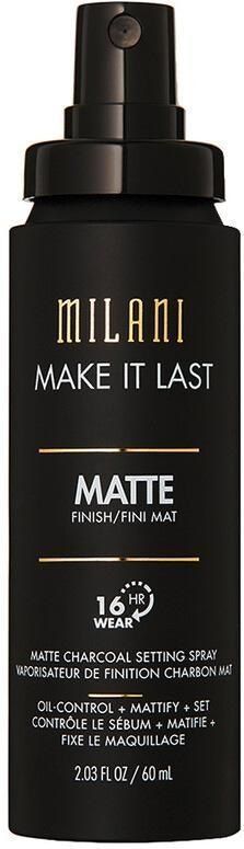 Milani Matte Charcoal Setting Spray Setting spray 60 ml 5 - MATTE FINISH