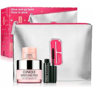 Clinique - Holiday Glow And Go Bold - Cosmetica Set - Zwart - Inclusief Mascara en Oogcrème