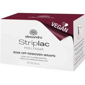 Alessandro Striplac Peel or Soak -  Soak Off Remover Wraps