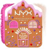 NYX Professional Makeup - Buttermelt Gezichtspalet - Light/Medium - Blush en Highlighter