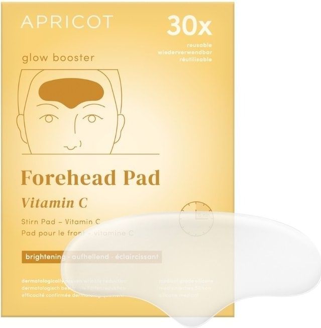 Apricot - Herbruikbaar Voorhoofdspad - Siliconenpad - 1 stuk - Met Vitamine C