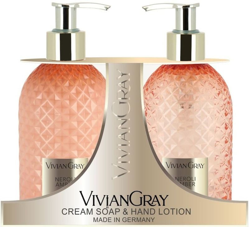 Vivian Gray - Gemstone Neroli & Amber - Gift Set - Handcrème en Zeep