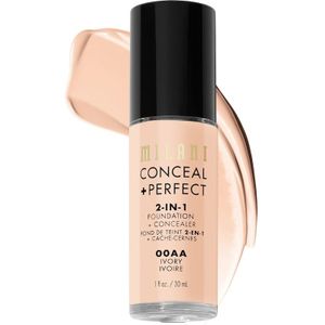 Milani 2-in-1 Concealer + Foundation 30 ml 00AA - Ivory