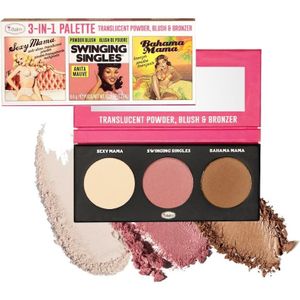 theBalm Powder, Blush & Bronzer 3 in 1 Palette 6.6 g