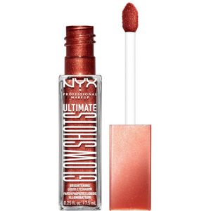 NYX Professional Makeup Ultimate Glow Shots Liquid Eyeshadow Oogschaduw 7.5 ml 11 Clementine Fine